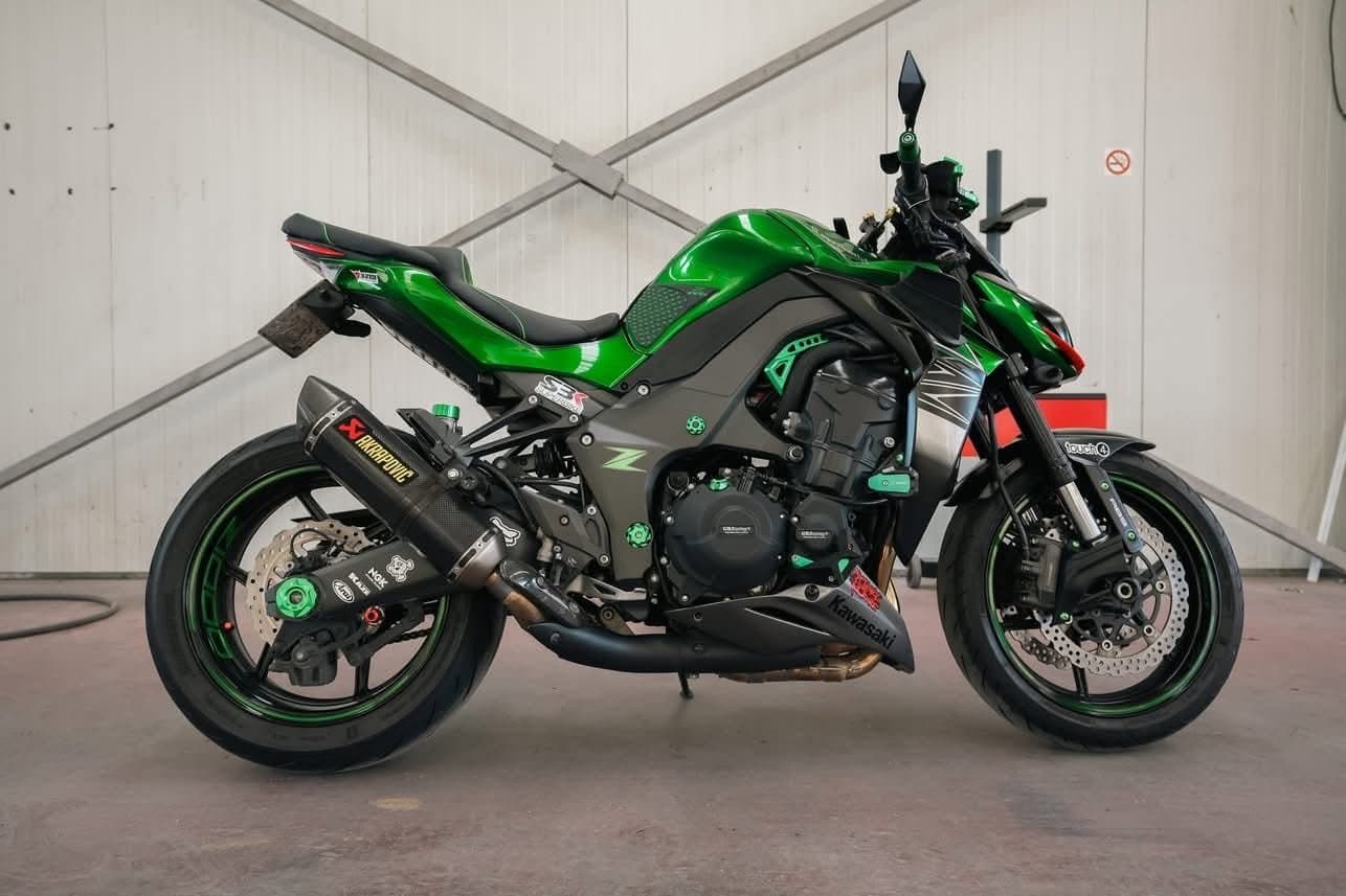Kawasaki Z на пункта за технически прегледи